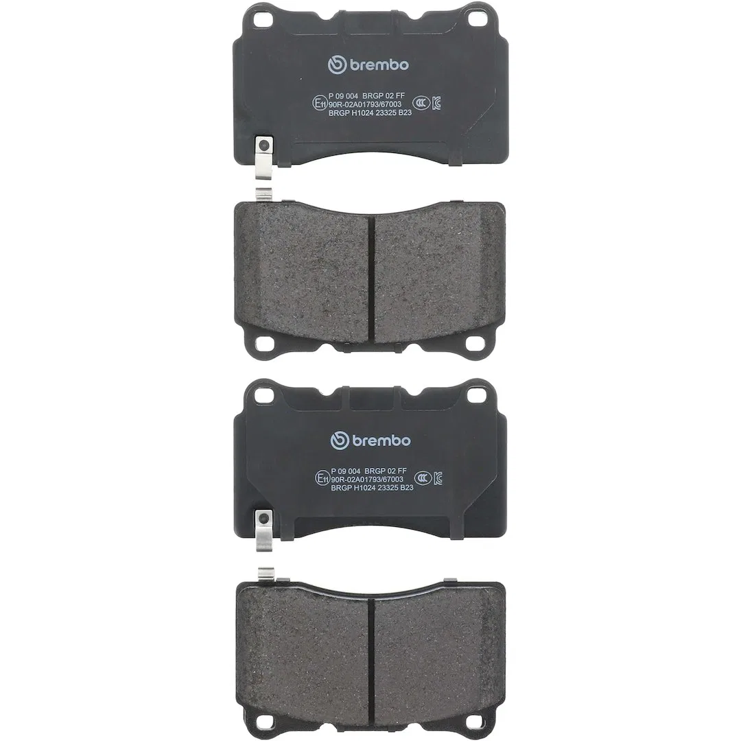 P09004 – BREMBO Brake Pad, FMSI Number D1050-7953 Low-Metallic Set Of 4